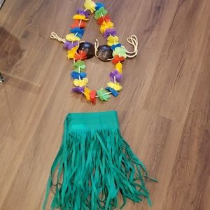 Hawaii luau costume girls 18mnth -6 years old